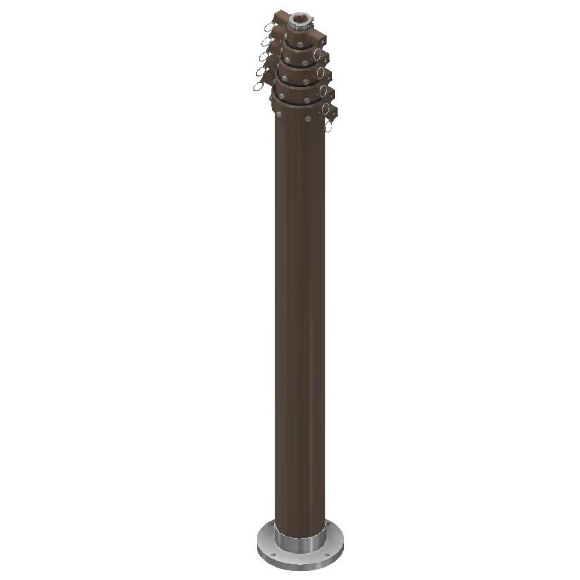 Locking Pneumatic Mast