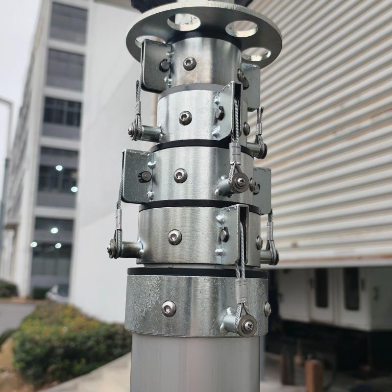 Round Tubing Manual Mechanical Mast
